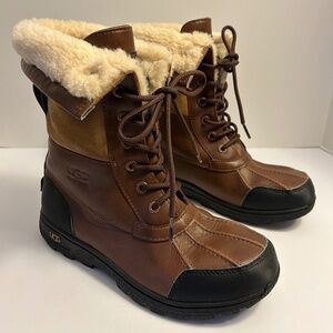 UGG Brown Adirondack Waterproof Boots Size 5 Cozy ~ Winter!